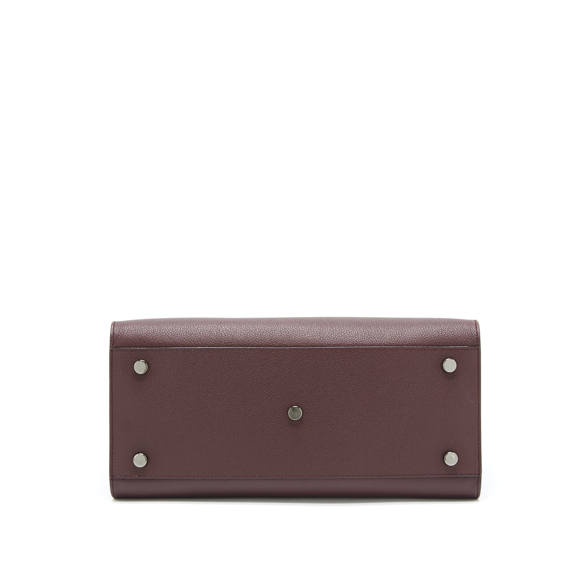 Saint Laurent/ YSL Sac De Jour Calfskin Burgundy Black Hardware - Image 5
