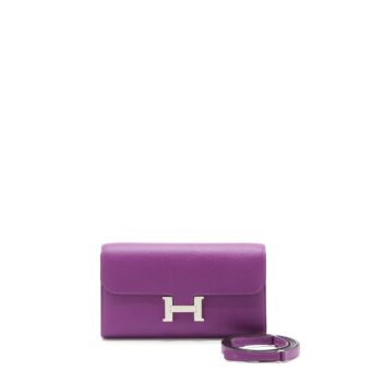 Hermes Constance To Go Epsom Anemone SHW Stamp U