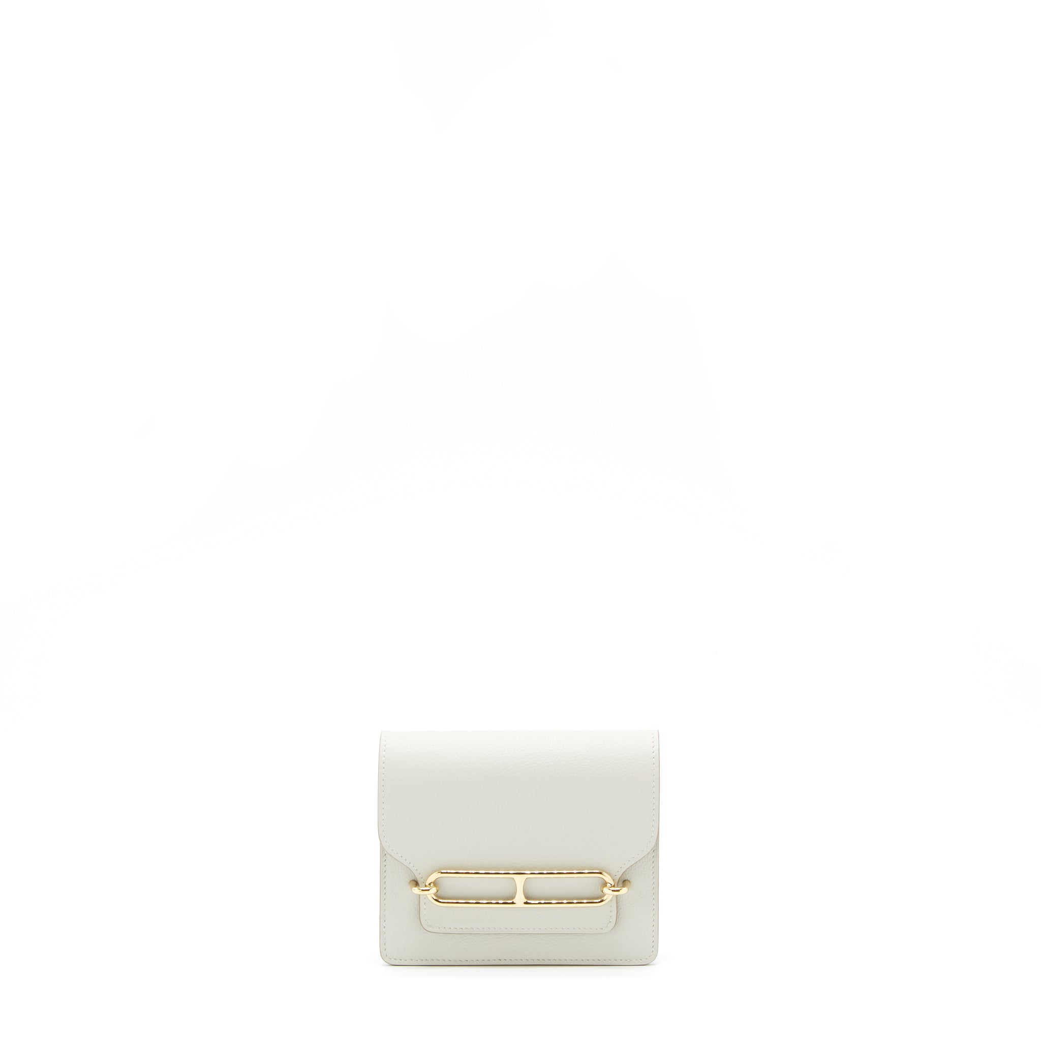 Hermes Roulis Slim Evercolor Gris Perle LGHW Stamp Z