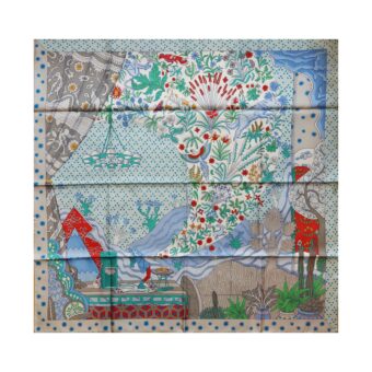 Hermes 90cm Silk Scarf Le Premier Chant