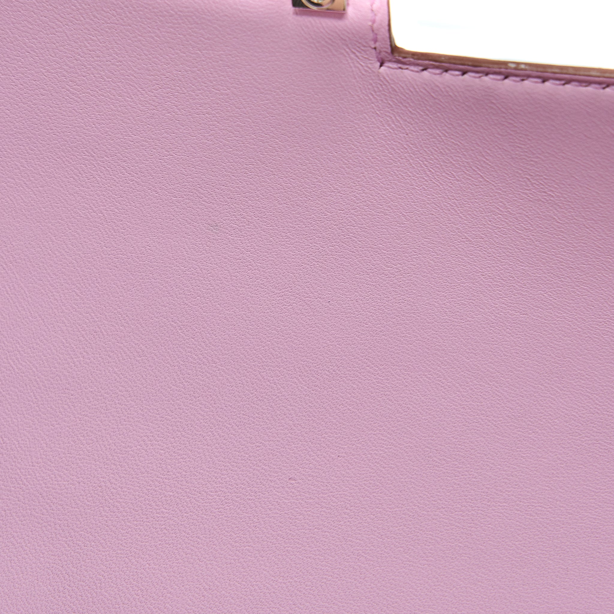 Hermes Sac Verrou 21 Epsom X9 Mauve Sylvester SHW Stamp U - Image 8