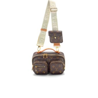 Louis Vuitton Utility Crossbody Bag Monogram Canvas