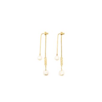 Christian Dior J'adior with Pearl Earrings