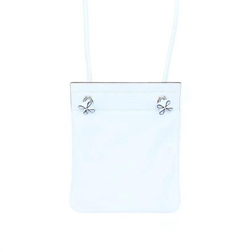 Hermes Aline Swift Bleu Brume SHW Stamp Z
