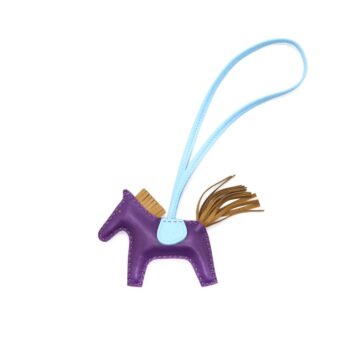 Hermes rodeo PM purple/ Blue/ Brown