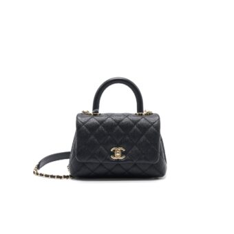 Chanel Coco Handle Extra Mini Black LGHW