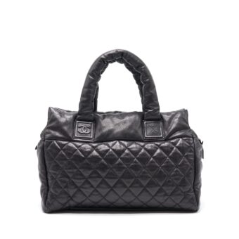 Chanel Caviar Cocoon Handbag Black SHW