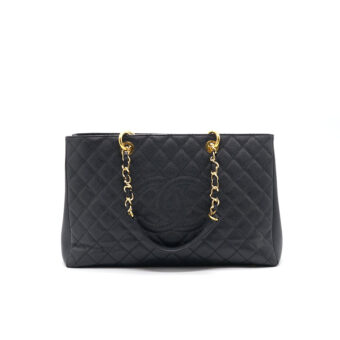 Chanel Caviar XL Grand Shopping Tote GST Black