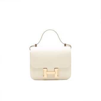 Hermes Constance 24 Craie RGHW Stamp D