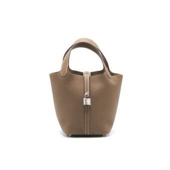 Hermes Picotin 18 Etoupe SHW