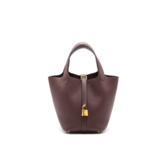Hermes picotin 18 Havane GHW