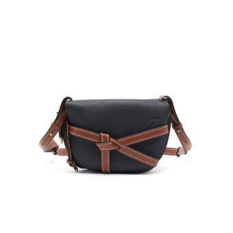 Loewe Gate Bag Black/ Brown