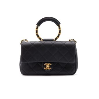 Chanel 2020 Collection Circular Handle Flap Bag