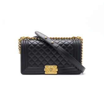 Chanel Calfskin Old Medium Leboy