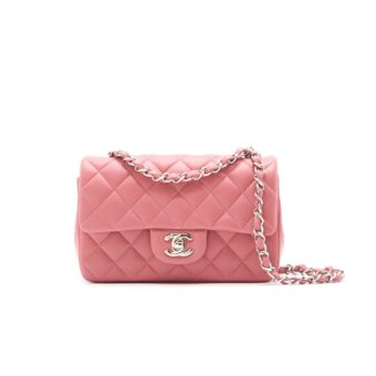 Chanel Lambskin Rectangular Mini Flap Bag