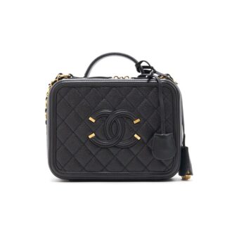 Chanel Vanity Case Medium Black