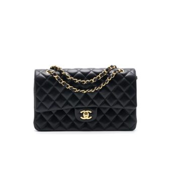 Chanel Classic Medium Double Flap Lambskin with GHW