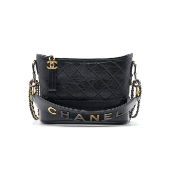 Chanel's Gabrielle Hobo Handbag with Top Handle New Medium