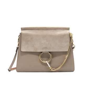 Chloe Medium Faye Bag Grey