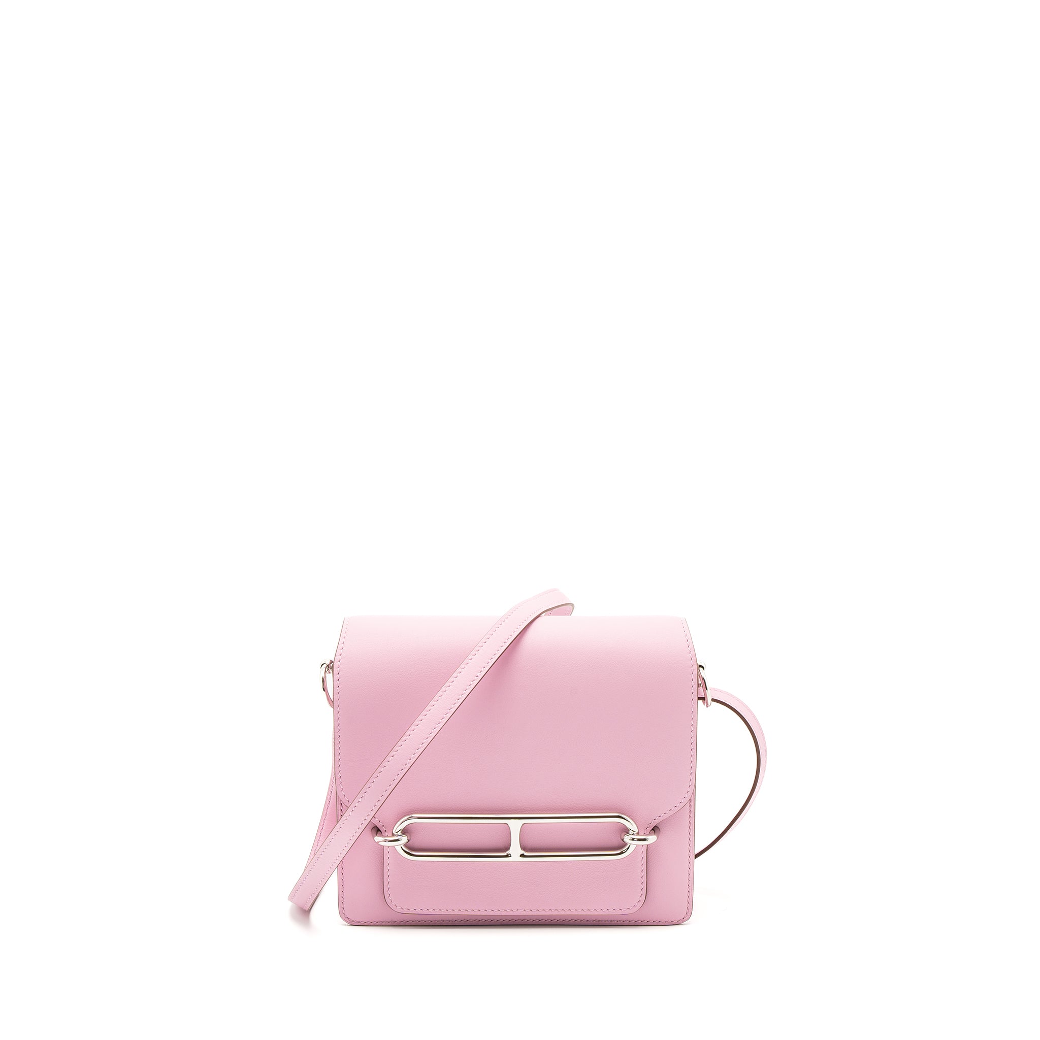 Hermes Mini Roulis Swift X9 Mauve Sylvestre SHW Stamp U