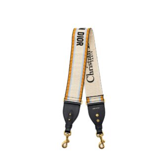 Dior Shoulder Strap Canvas/Leather Multicolour GHW
