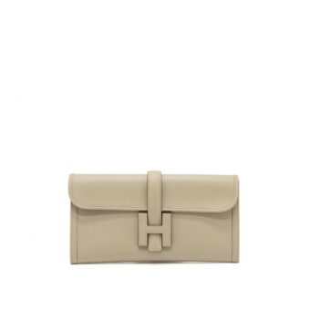 Hermes Jige Elan 29 Clutch Swift Q1 Sauge Stamp X