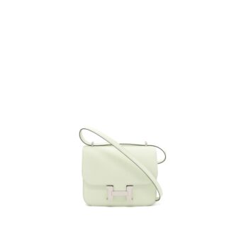 Hermes Constance Mini Epsom 0S Vert Fizz SHW Stamp U (New Version)