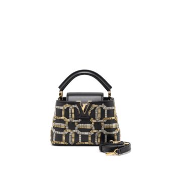 Louis Vuitton Capucines BB 21FW Limited Edition Calfskin Black/Multicolour GHW