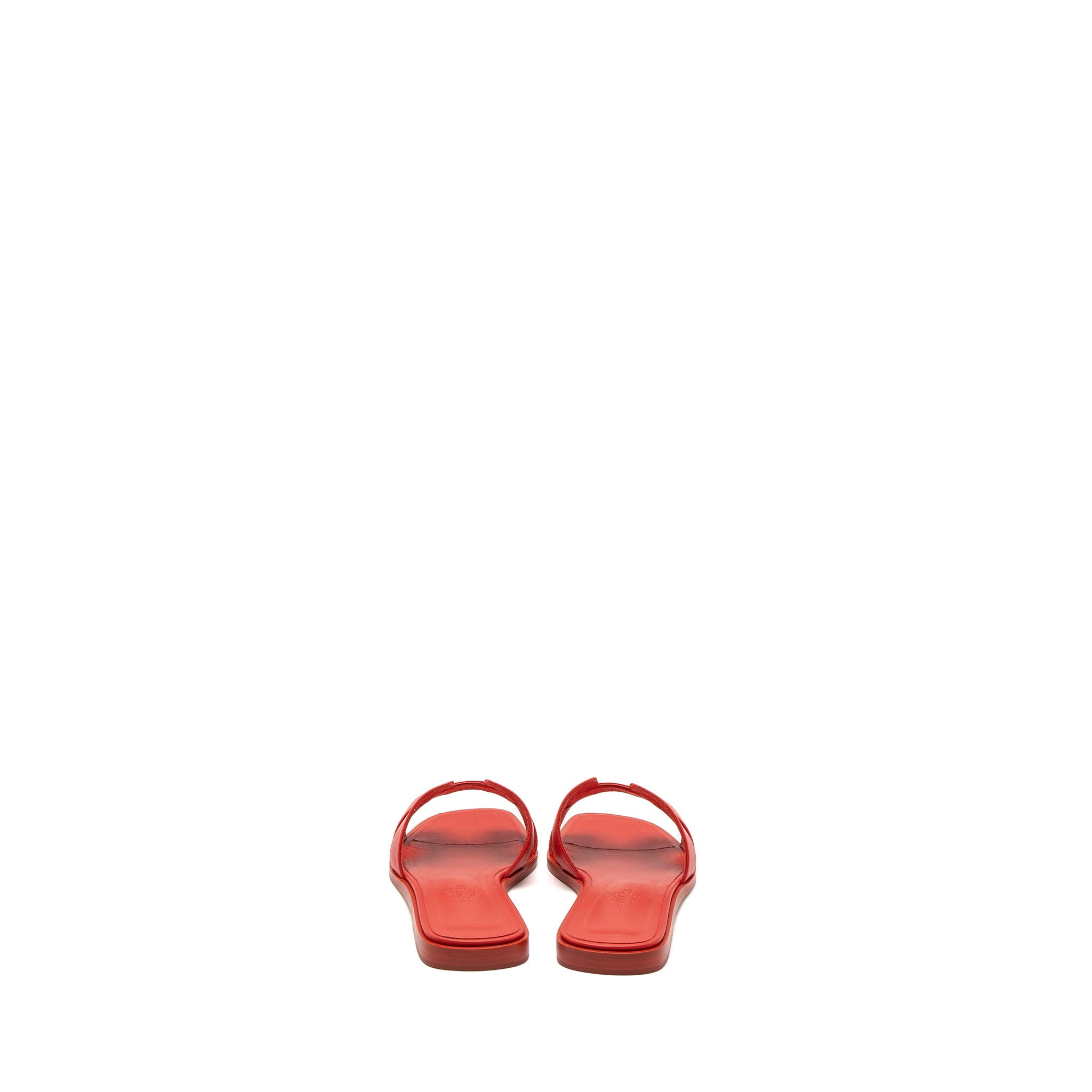 Hermes Size 36 Oran Sandals Box Red - Image 4