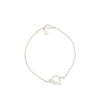 Hermes Size ST Finesse Bracelet White Gold Diamonds
