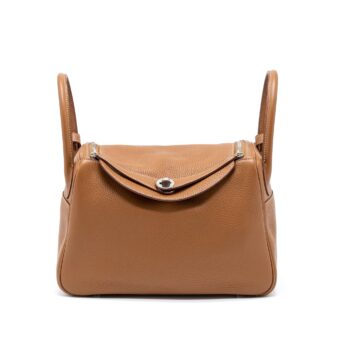 Hermes Lindy 30 Clemence Gold SHW Stamp T