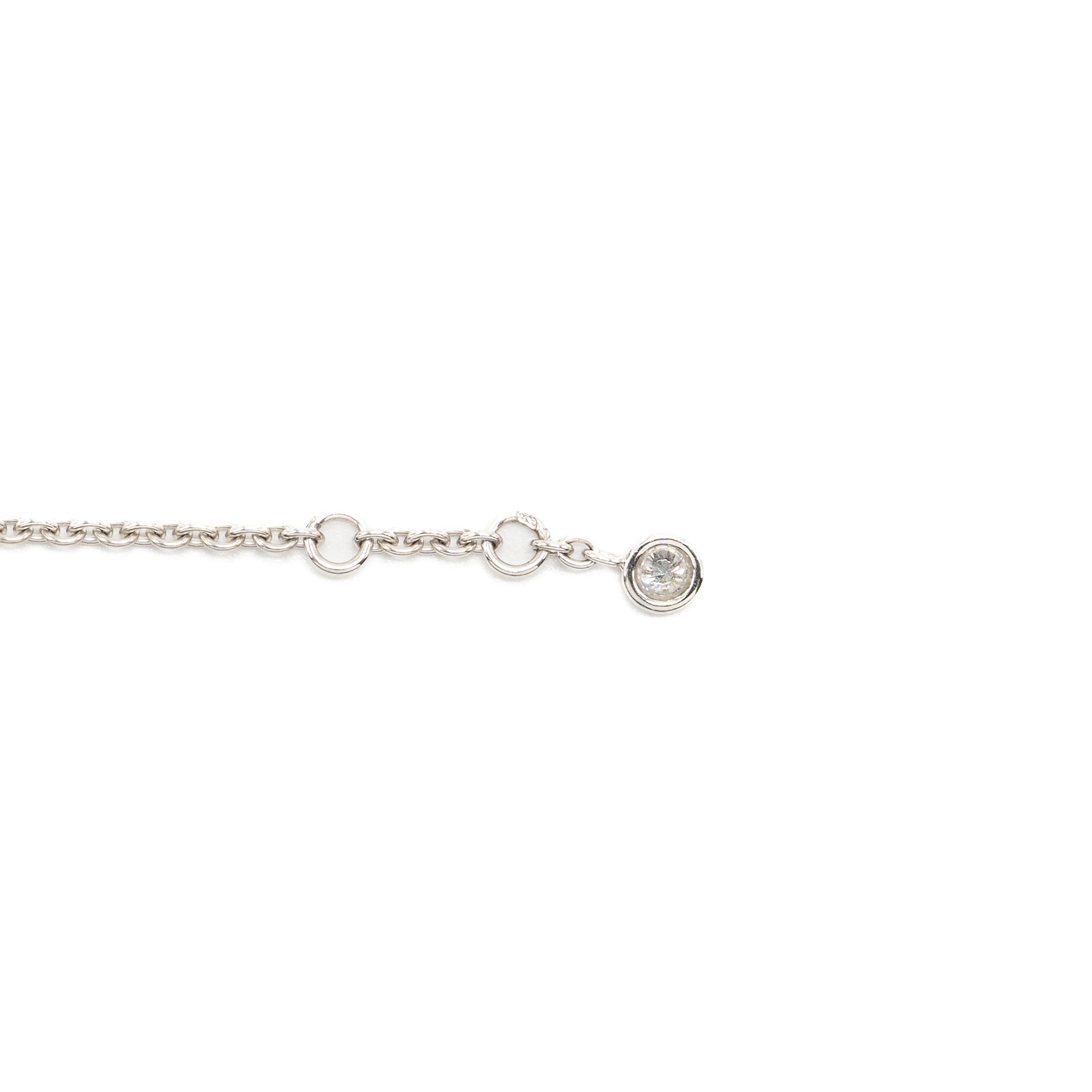 Hermes Size SH Finesse Bracelet White Gold Diamonds - Image 4