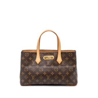 Louis Vuitton Wilshire PM Tote Bag Monogram Canvas GHW