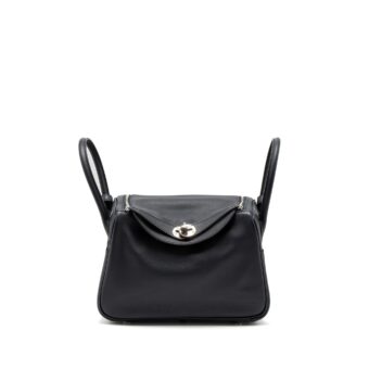 Hermes Lindy 26 Swift Blue Nuit/Rose Purple SHW Stamp C