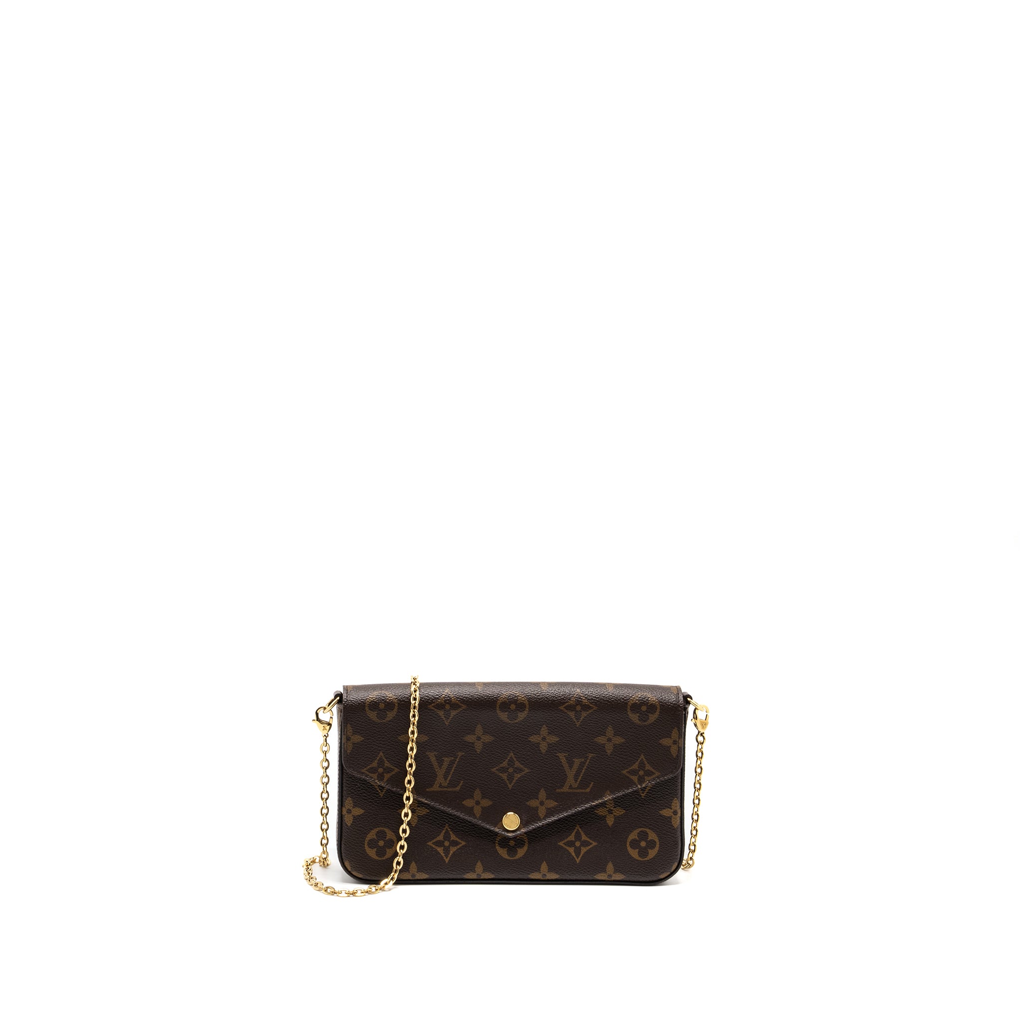 Louis Vuitton Felicie Pochette Monogram Canvas GHW