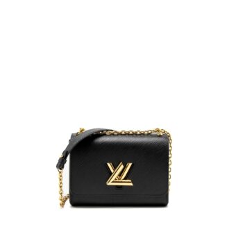 Louis Vuitton Twist MM Epi Black GHW