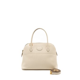 Hermes Bolide 27 Epsom Nata GHW Stamp Y