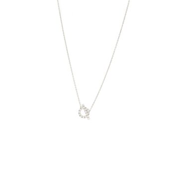 Hermes Finesse Necklace White Gold Diamonds