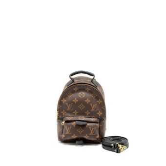 Louis Vuitton Mini Palm Spring Backpack Monogram Canvas GHW (New Version)