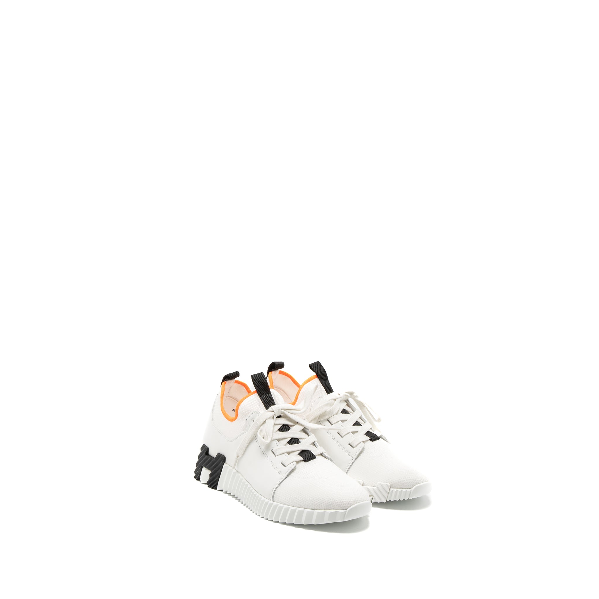 Hermes Size 38 Femme Depart Sneaker Calfskin Multicolour