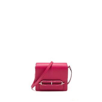 Hermes Mini Roulis Alligator Touch Evercolor Rose Mexico SHW Stamp Z