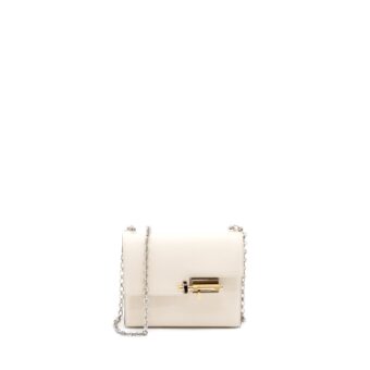 Hermes Mini Verrou Chevre Mysore Nata Havane/Chai/Etoupe Hardware Stamp U