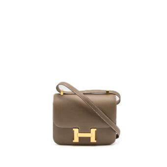 Hermes Constance 24 Epsom Etoupe GHW Stamp Y