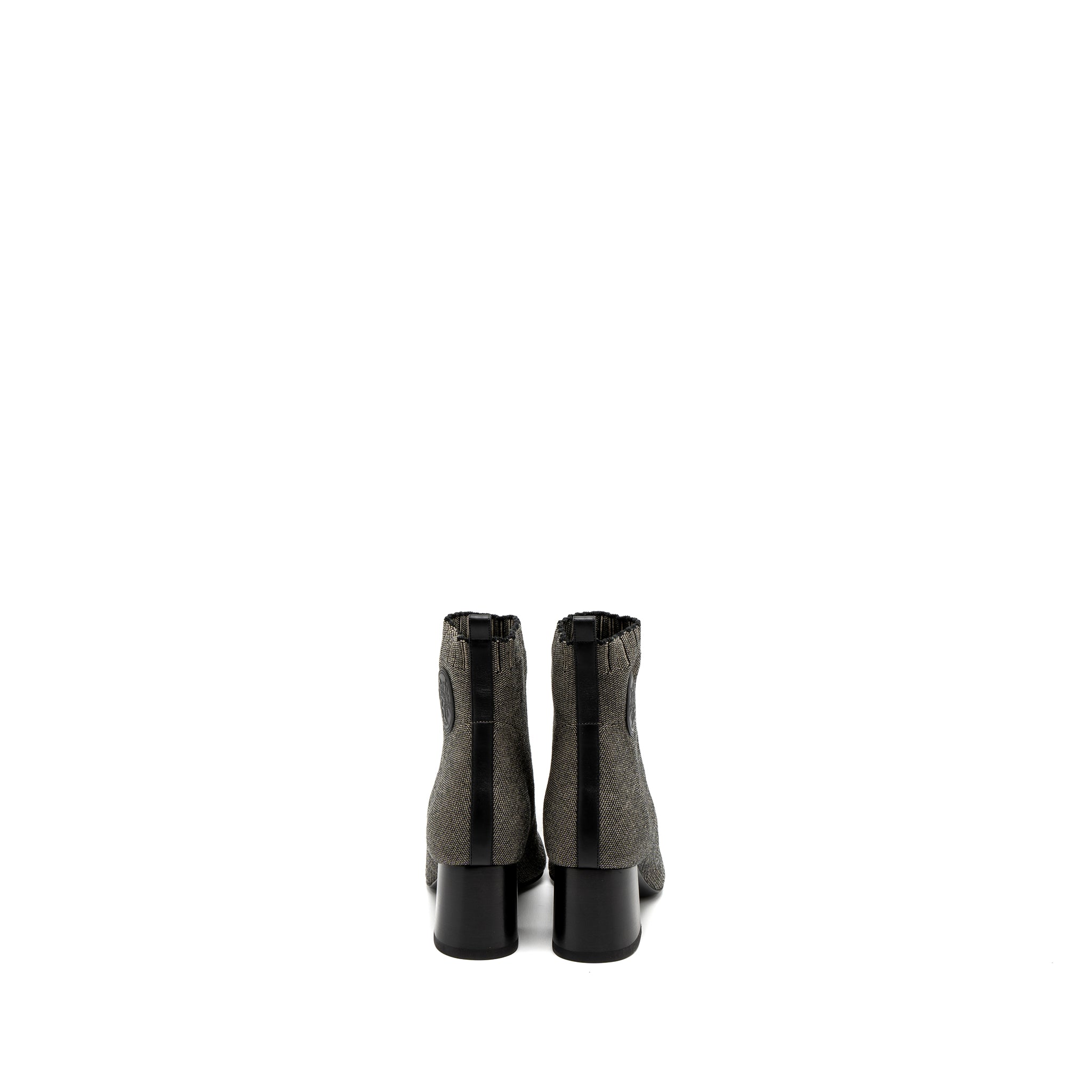 Hermes Size 37.5 Golfer 60 Ankle Boot Calfskin Nocciola/Black - Image 4