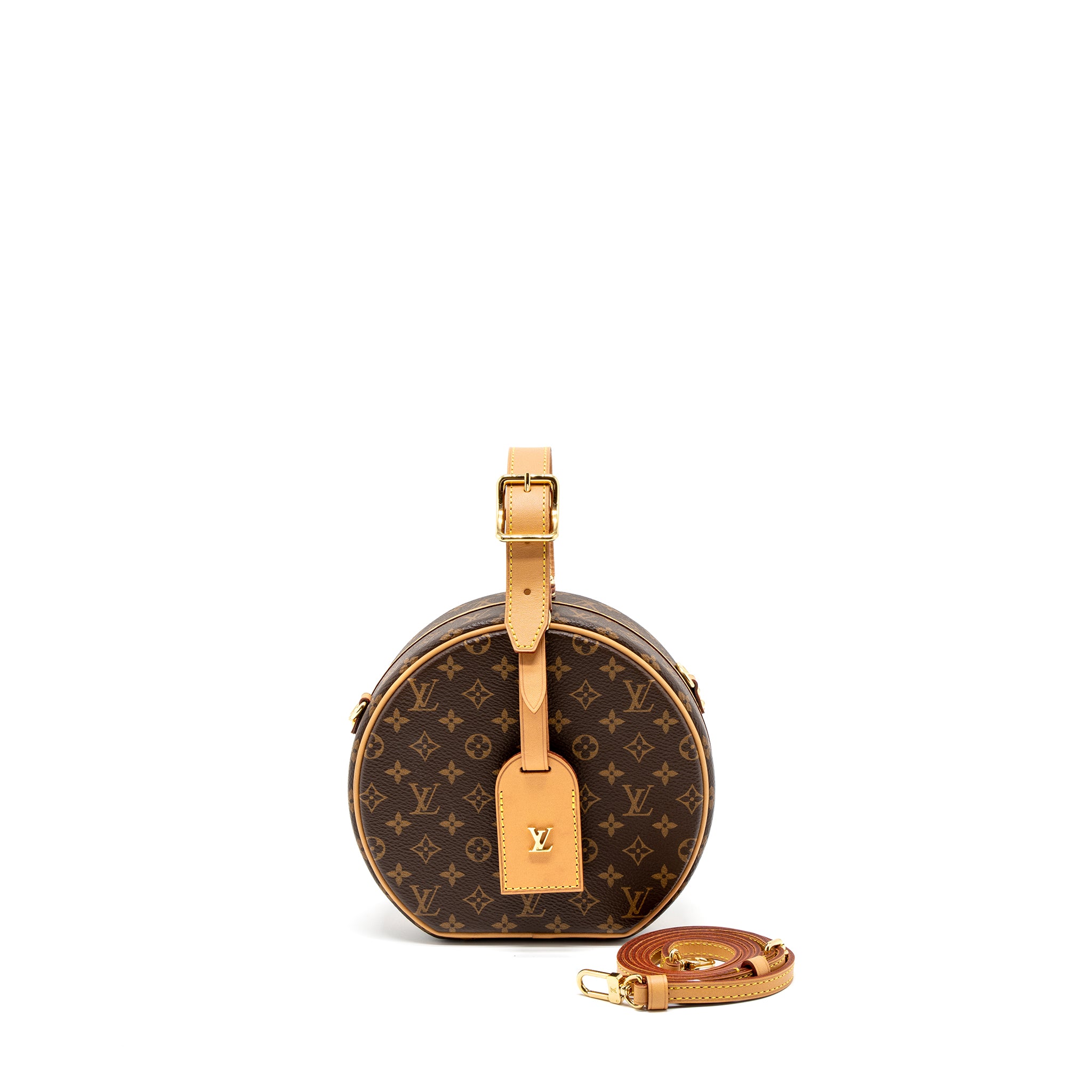 Louis Vuitton Petite Boite Chapeau Monogram Canvas GHW