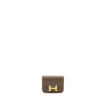 Hermes Constance Slim Epsom Etoupe GHW Stamp Z