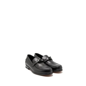 Hermes Size 42 Destin Loafer Calfskin So Black