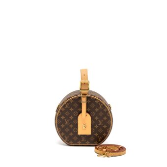 Louis Vuitton Petit Boite Chapeau Monogram Canvas GHW
