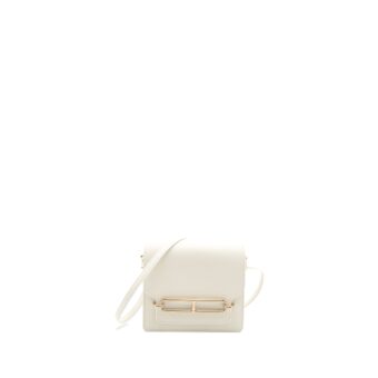 Hermes Mini Roulis Evercolor Blanc LGHW Stamp U