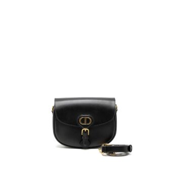 Dior Medium Dior Bobby Bag Calfskin Black GHW